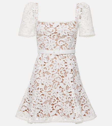 Self-Portrait Floral lace minidress - Self-Portrait - Modalova