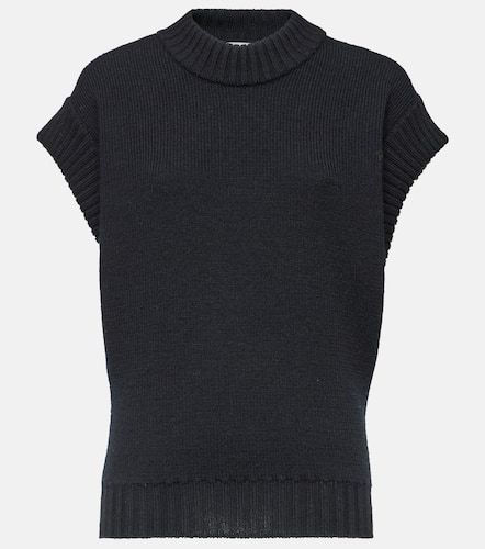 Top in maglia di lana a coste - Bottega Veneta - Modalova