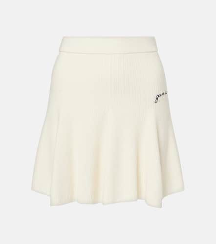 Ganni Wool and cashmere miniskirt - Ganni - Modalova