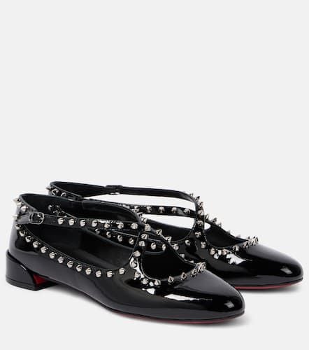 Pilouta Jane spiked patent leather ballet flats - Christian Louboutin - Modalova