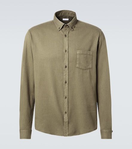 Camicia in flanella di cotone - Sunspel - Modalova
