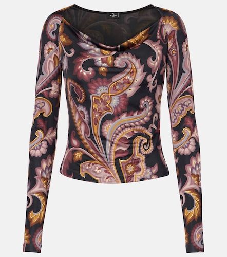 Etro Top aus Jersey - Etro - Modalova