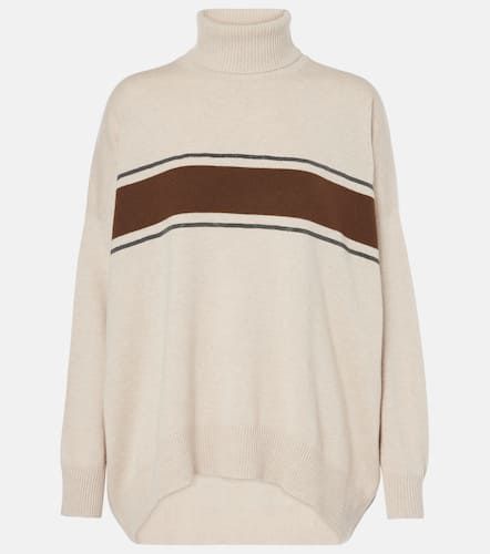 Pullover in lana, cashmere e seta - Brunello Cucinelli - Modalova