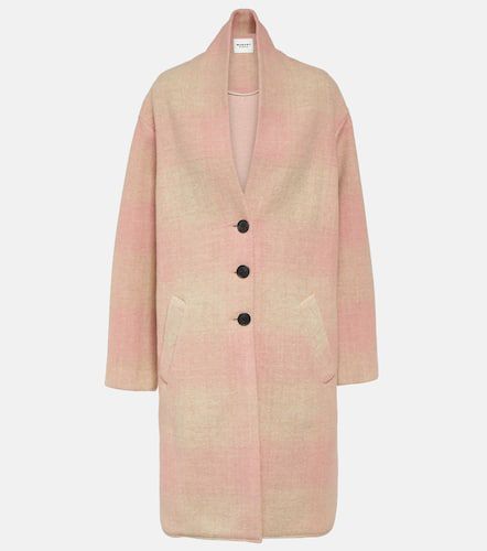 Checked wool-blend coat - Marant Etoile - Modalova