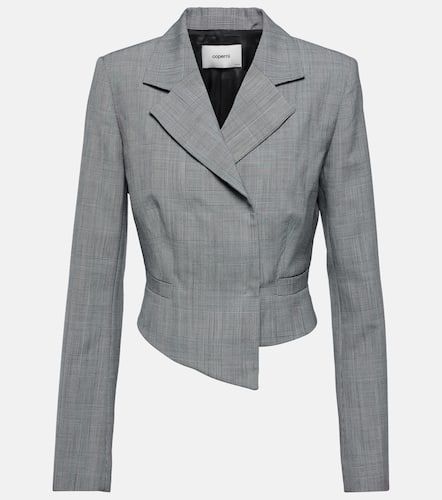 Prince of Wales virgin wool blazer - Coperni - Modalova