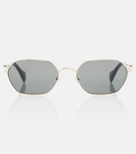 Gucci Double G round sunglasses - Gucci - Modalova