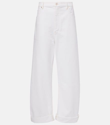 Bubble high-rise barrel-leg jeans - Frame - Modalova