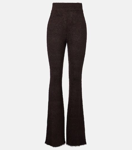 Pantaloni flared in seta e cashmere - Loro Piana - Modalova