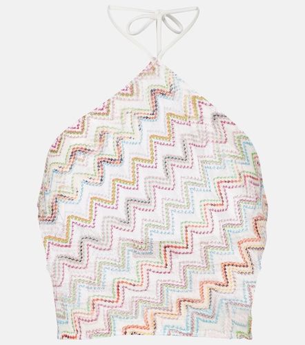 Missoni Top con lamé a zig-zag - Missoni - Modalova