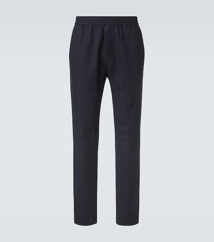 Pantaloni regular in cotone e lino - Sunspel - Modalova