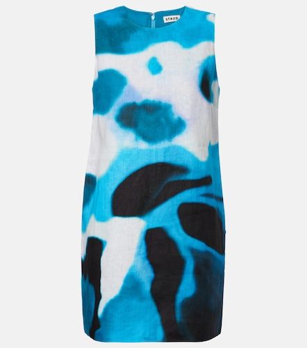 Staud Brea printed linen minidress - Staud - Modalova