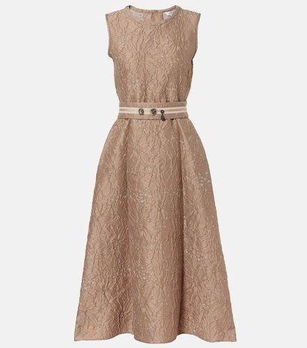 Belted jacquard midi dress - 'S Max Mara - Modalova