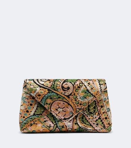 Clutch Medium aus Jacquard - Dries Van Noten - Modalova