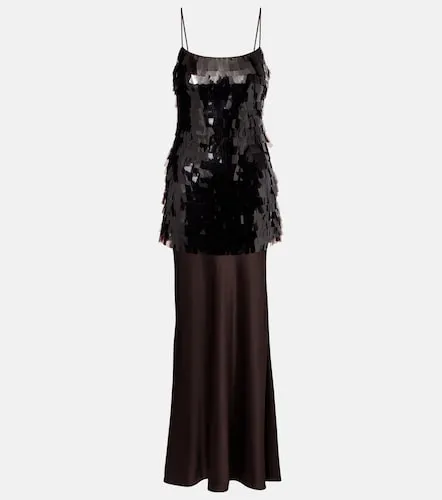 Staud Mesa sequined satin gown - Staud - Modalova
