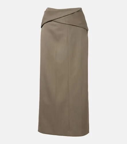 Wool-blend midi skirt - Victoria Beckham - Modalova