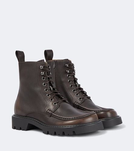 Loewe Sierra leather combat boots - Loewe - Modalova