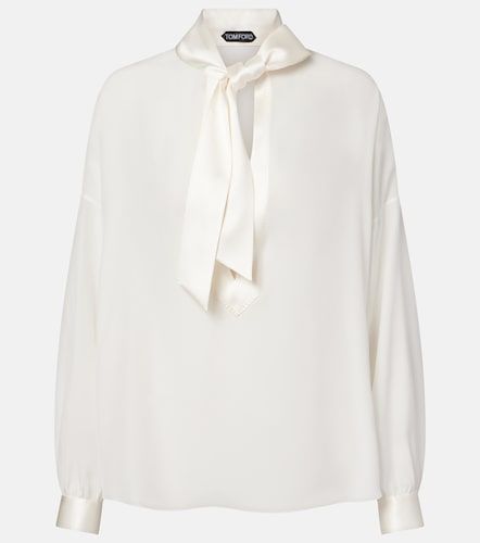 Bluse aus Crêpe de Chine aus Seide - Tom Ford - Modalova