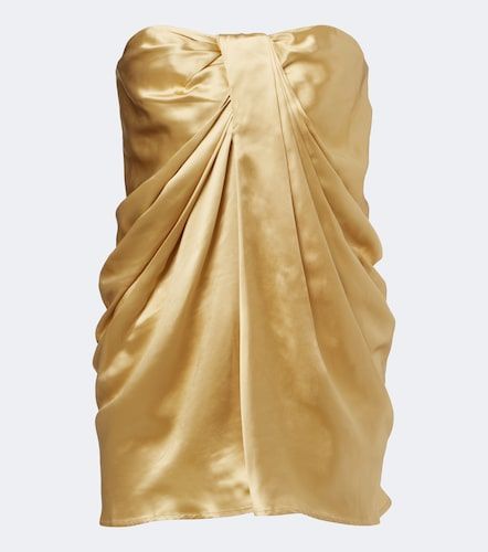 Top bustier Eden in raso di seta - Tove - Modalova