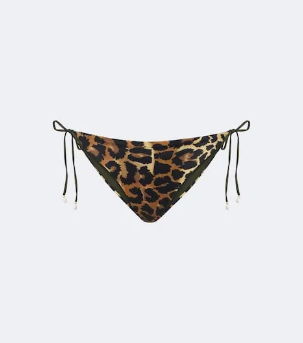Slip bikini con stampa leopardata - Johanna Ortiz - Modalova