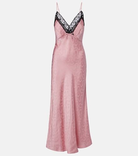 Abito midi Alberta in satin jacquard - Rixo - Modalova
