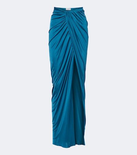 Balmain Maxirock aus Satin - Balmain - Modalova