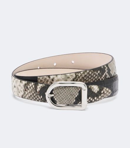 Mija snake and croc-effect leather belt - Dehanche - Modalova