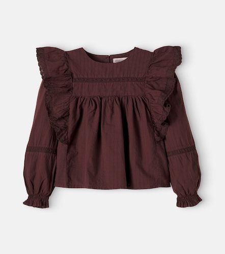 Blusa Dalia de voile de algodón bordada - Cozmo - Modalova