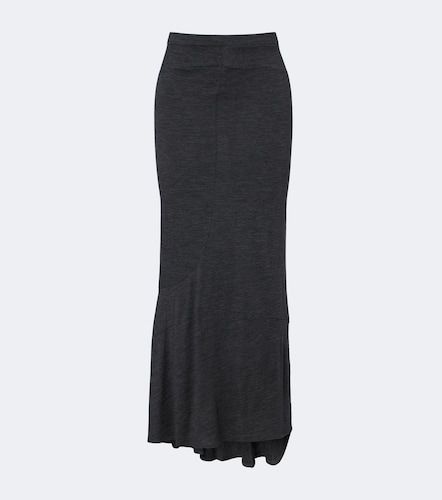 Wool jersey maxi skirt - Junya Watanabe - Modalova
