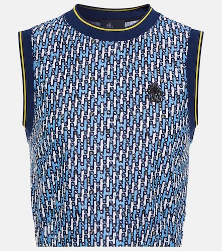 Moncler Grenoble Top con stampa - Moncler Grenoble - Modalova