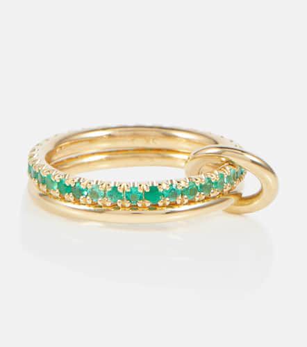 Marigold 18kt yellow gold ring with emeralds - Spinelli Kilcollin - Modalova