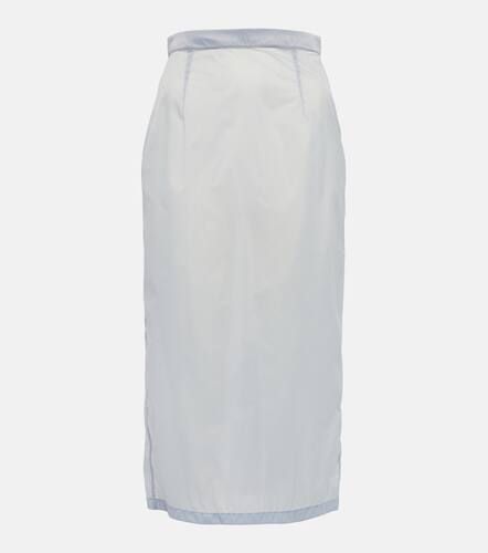 Semi-sheer midi skirt - Maison Margiela - Modalova