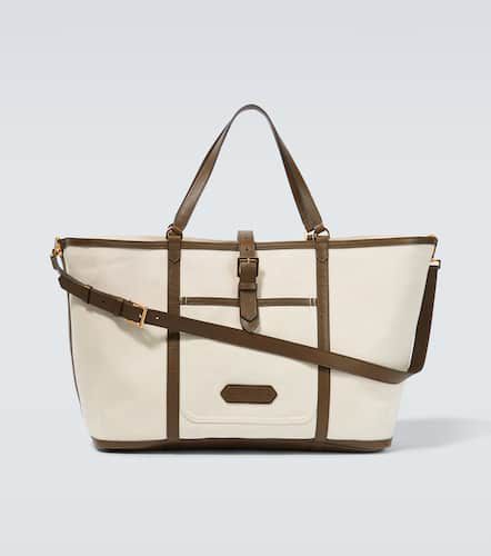 Tom Ford East West canvas tote bag - Tom Ford - Modalova