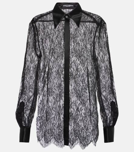 Dolce&Gabbana Floral lace blouse - Dolce&Gabbana - Modalova