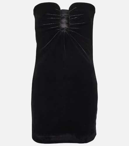 Strapless velvet minidress - Roland Mouret - Modalova