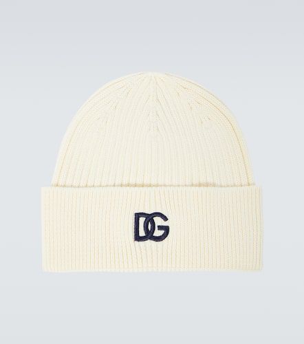 Dolce&Gabbana Logo cotton beanie - Dolce&Gabbana - Modalova