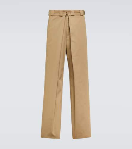 Pantalones chinos anchos de lona - Givenchy - Modalova