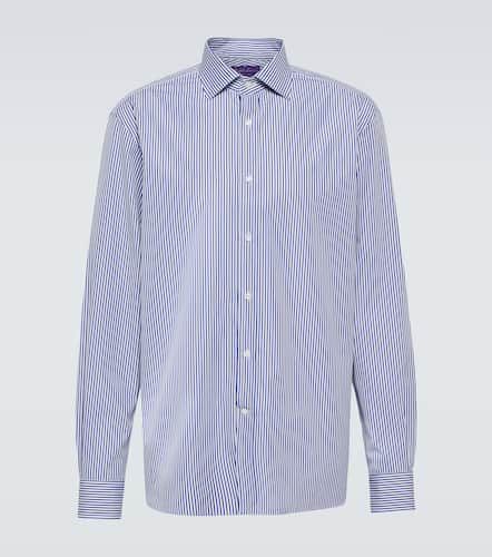 Camisa Aston de algodón a rayas - Ralph Lauren Purple Label - Modalova