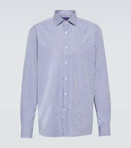 Camisa Aston de algodón a rayas - Ralph Lauren Purple Label - Modalova