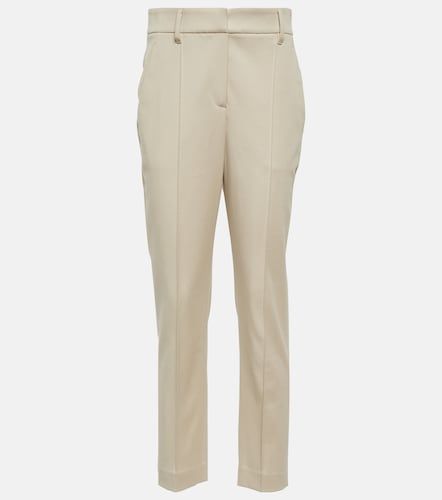 Cotton-blend slim pants - Brunello Cucinelli - Modalova