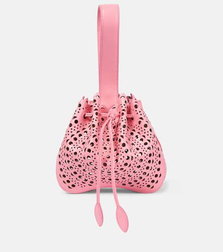 AlaÃ¯a Rose Marie leather bucket bag - Alaia - Modalova