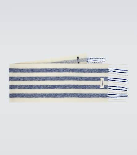 Carro striped wool-blend jacquard scarf - Jacquemus - Modalova