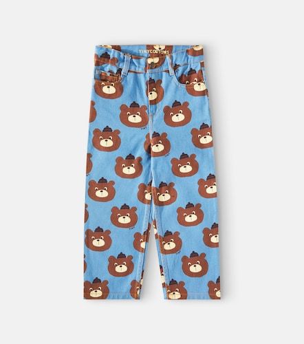 Tinycottons Straight Jeans Bears - Tinycottons - Modalova
