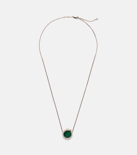 Antifer 18kt rose gold pendant necklace with malachite and diamonds - Repossi - Modalova