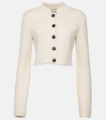 Ello cropped silk and cashmere jacket - Khaite - Modalova