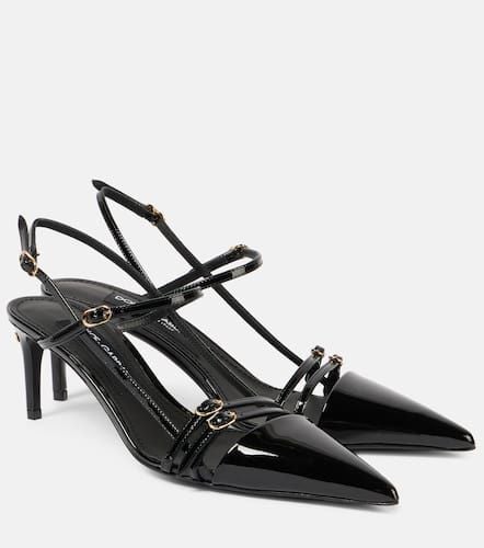 DG patent leather slingback pumps - Dolce&Gabbana - Modalova