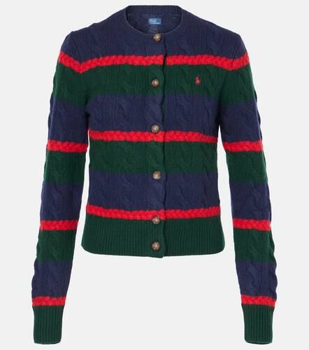 Cable-knit wool and cashmere cardigan - Polo Ralph Lauren - Modalova