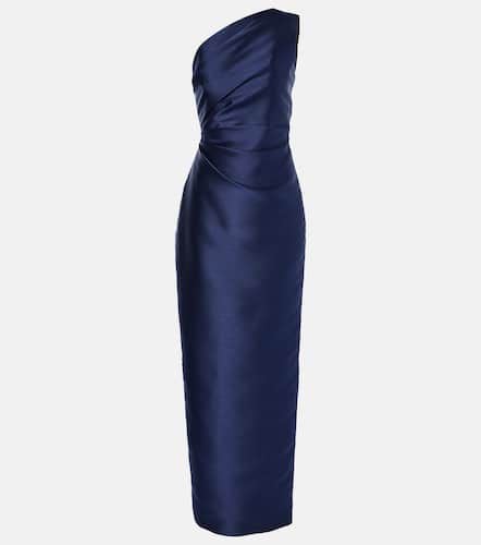 Kira one-shoulder twill maxi dress - Solace London - Modalova