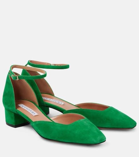 Pumps Asha 35 aus Veloursleder - Aquazzura - Modalova