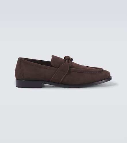 Astaire Knot suede loafers - Bottega Veneta - Modalova