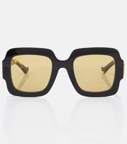 Gucci Double G square sunglasses - Gucci - Modalova